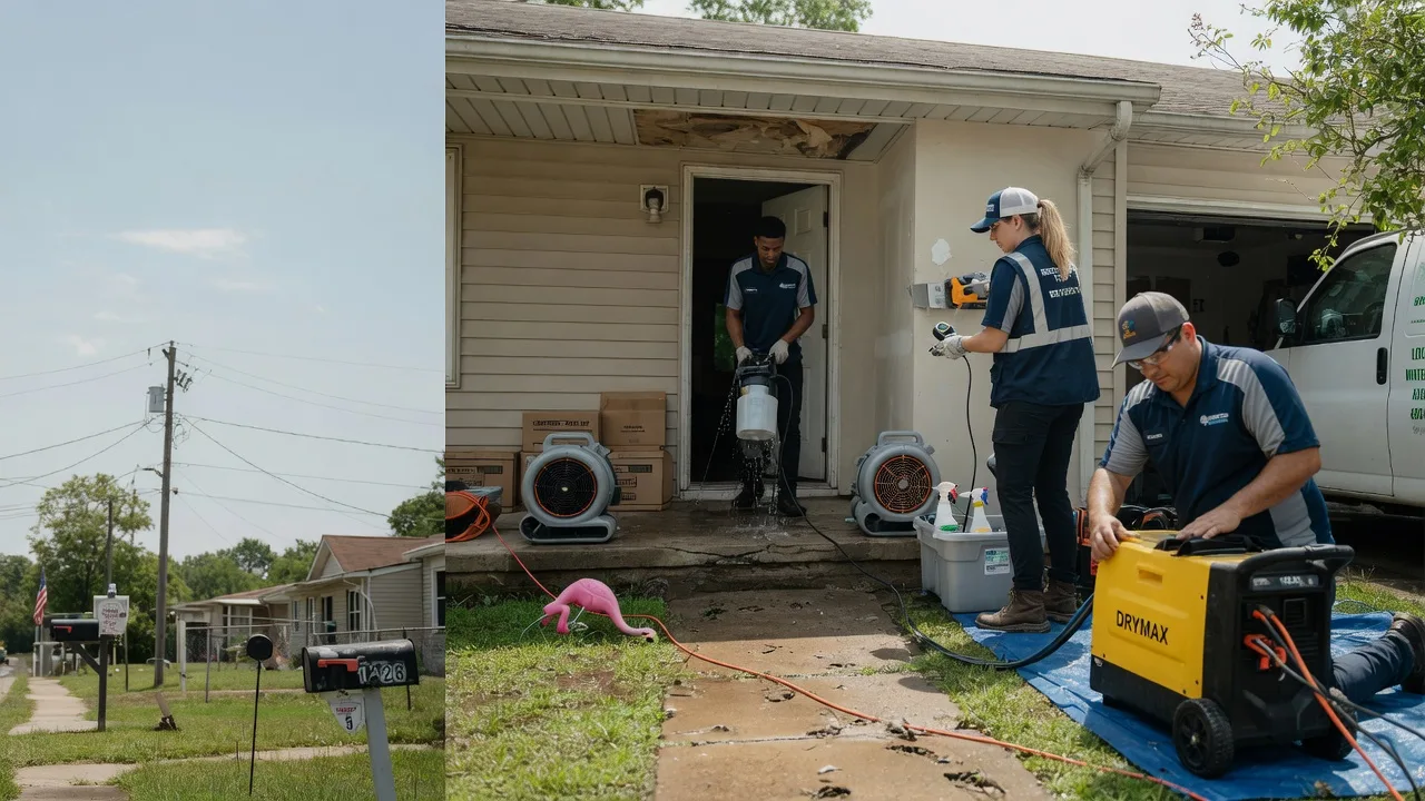 Storm Damage Water Removal in Alexander City, AL near me